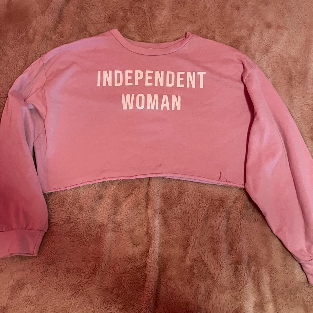 Independent Women Crop Top